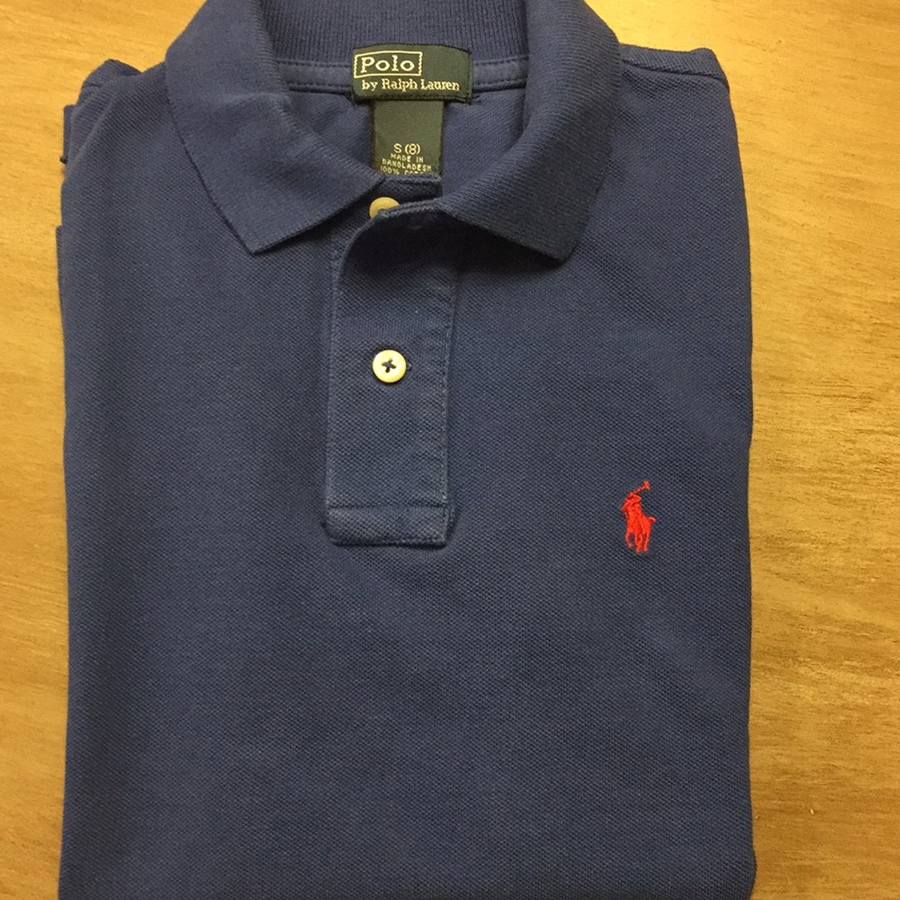 Polo by Ralph Lauren Blue Polo - size 8
